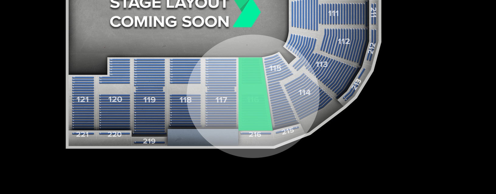 Seat view from Lower