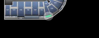 Seat view from Upper