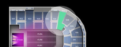 Seat view from Lower