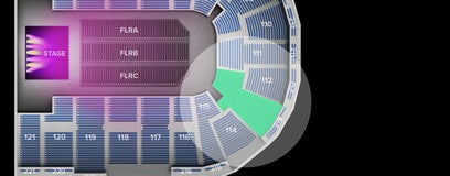 Seat view from Lower