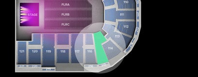 Seat view from Lower