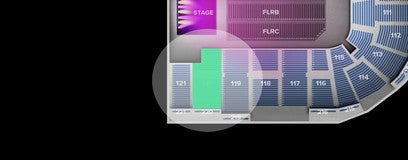 Seat view from Lower