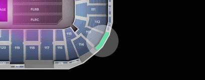 Seat view from Upper