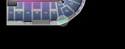 Seat view from Upper