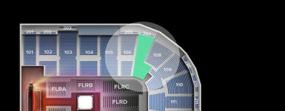 Seat view from Lower