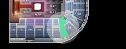 Seat view from Lower