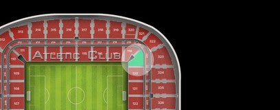 Seat view from Shortside Lower