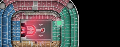 Seat view from 
