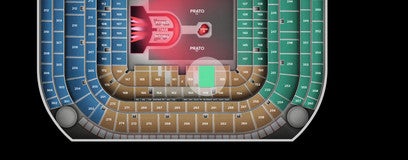 Seat view from 157