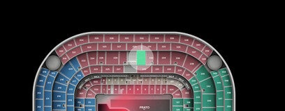 Seat view from 230
