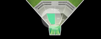 Seat view from Reserved