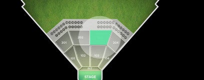 Seat view from Reserved