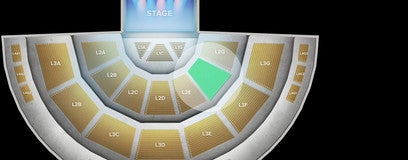 Seat view from Level 2