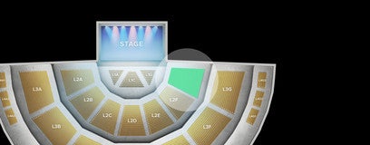 Seat view from Level 2
