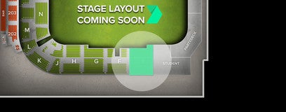 Seat view from Bowl Seating