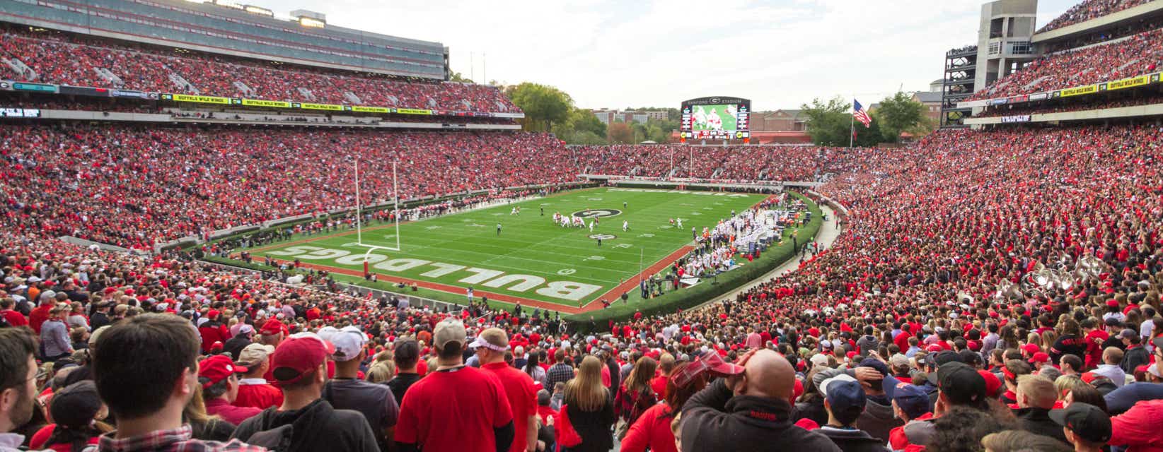 Seat view from Lower Endzone