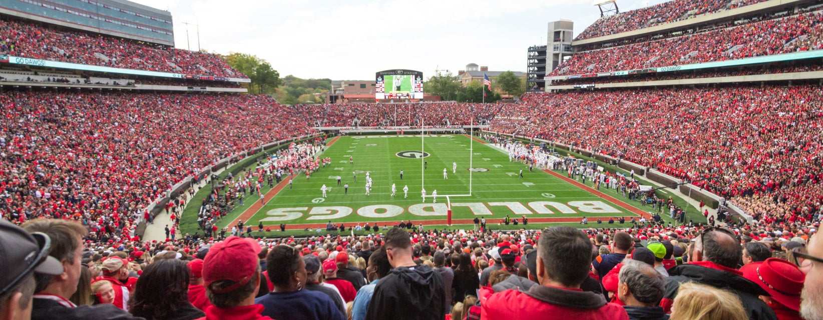 Seat view from Lower Endzone