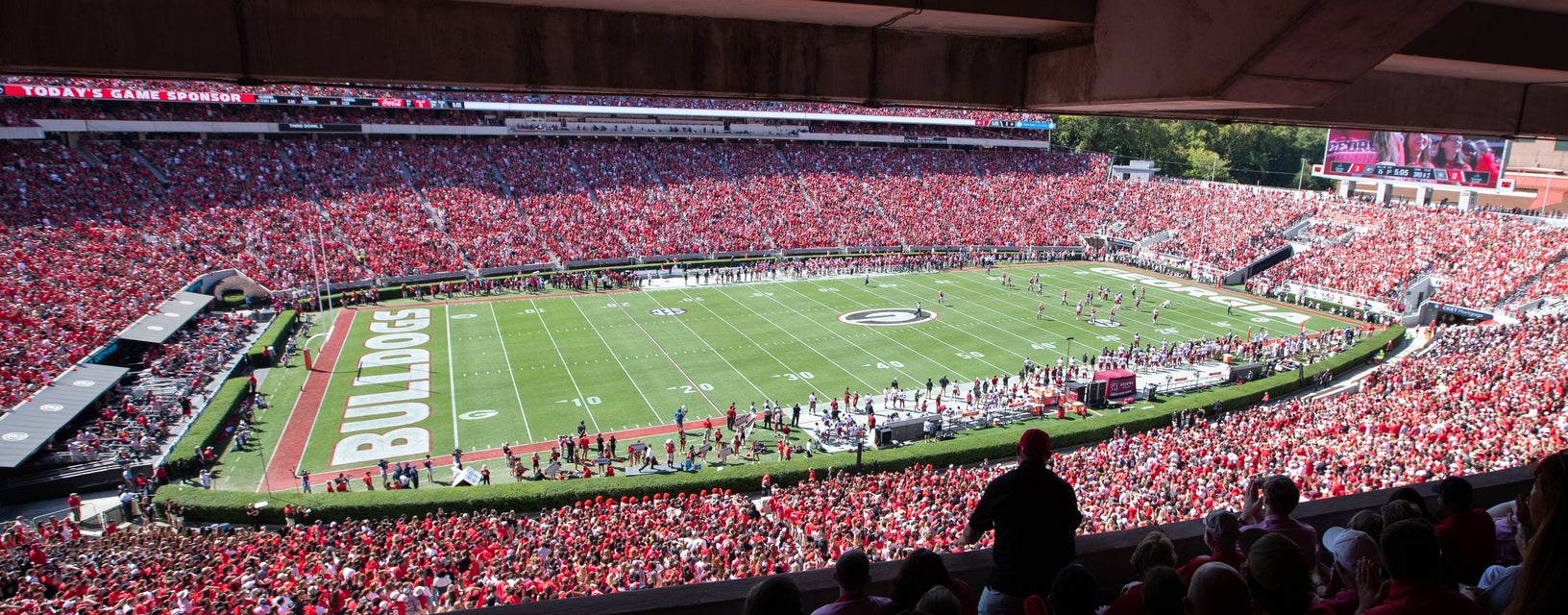 Seat view from Club Sideline