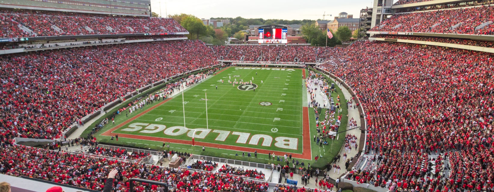 Seat view from Upper Endzone
