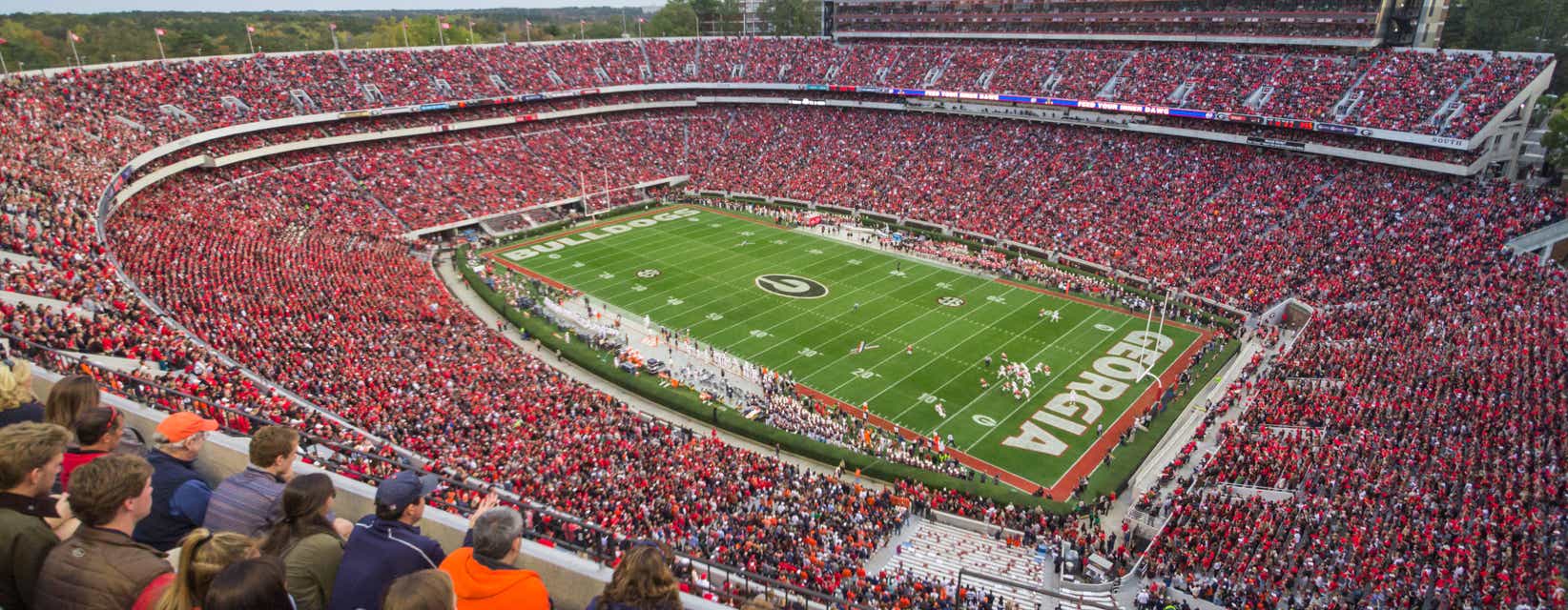 Seat view from Visitor Sideline
