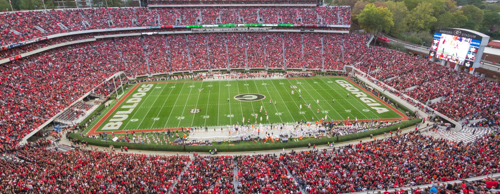 Seat view from Visitor Sideline