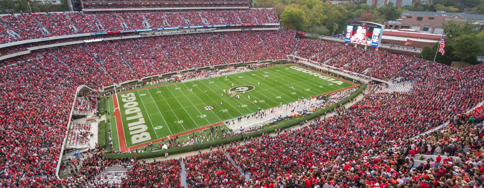 Seat view from Visitor Sideline