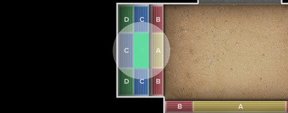 Seat view from Category