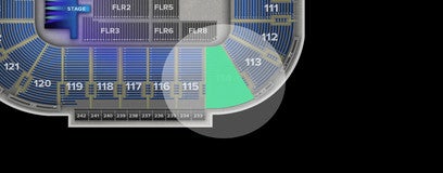 Seat view from Lower