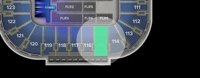 Seat view from Lower