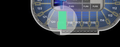 Seat view from Lower