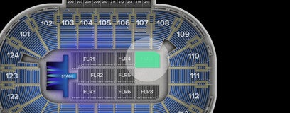 Seat view from Floor