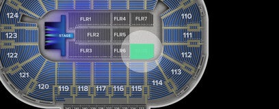 Seat view from Floor