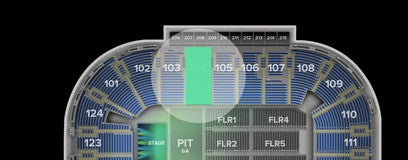 Seat view from Lower