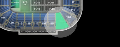 Seat view from Lower