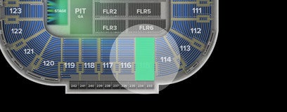 Seat view from Lower