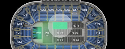 Seat view from Floor