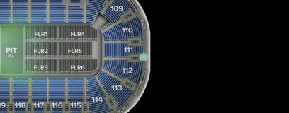 Seat view from General Admission