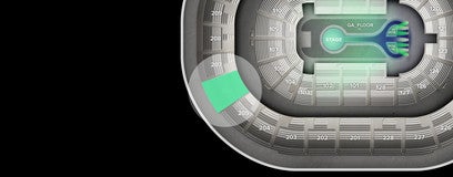 Seat view from Upper