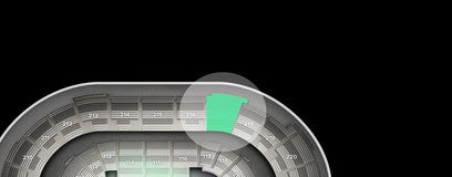 Seat view from Upper