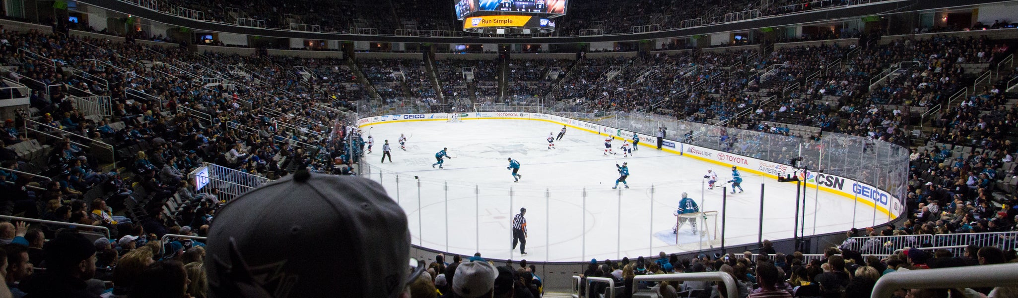 Seat view from Lower Goal
