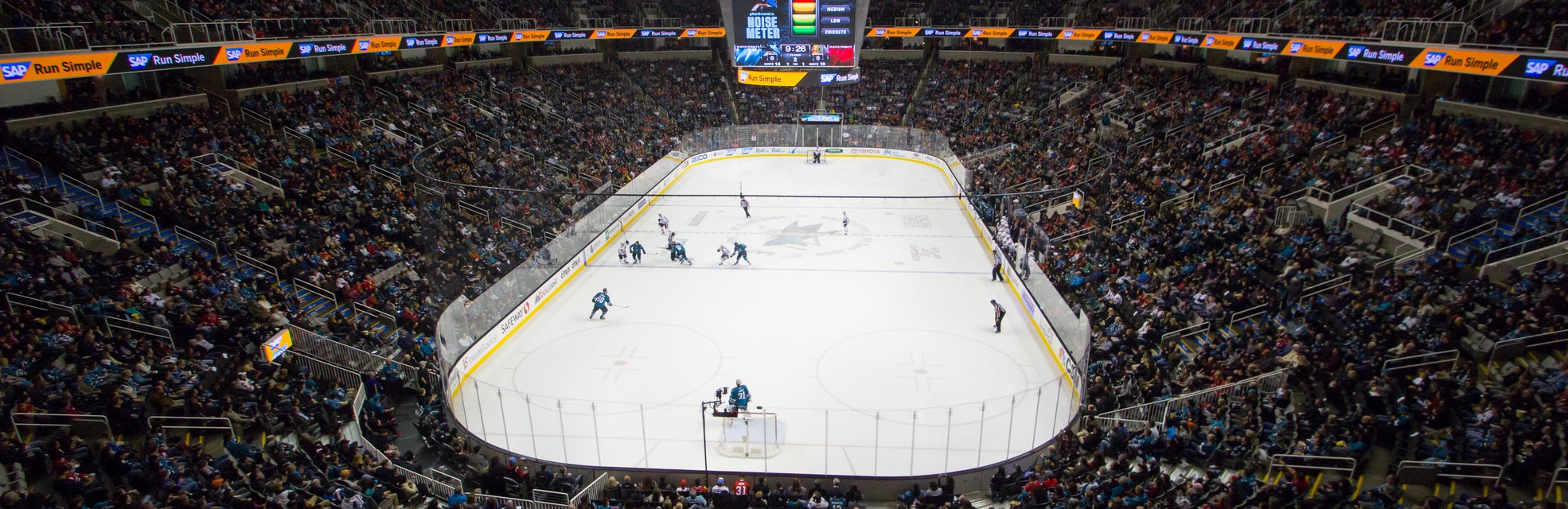 Seat view from Upper Goal