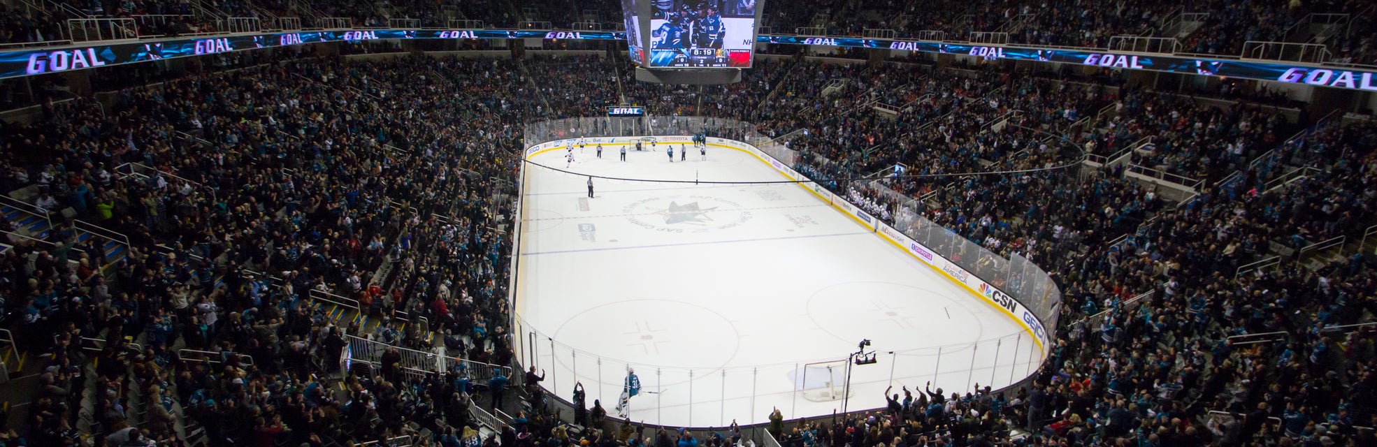 Seat view from Upper Goal