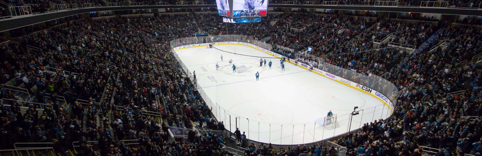 Seat view from Upper Goal