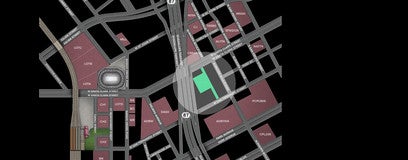 Seat view from Almaden Financial Plaza