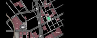 Seat view from 17 N Almaden Lot