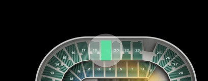 Seat view from Upper