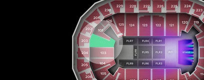 Seat view from Lower