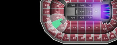 Seat view from Lower