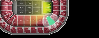 Seat view from Lower