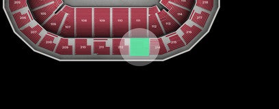 Seat view from Upper